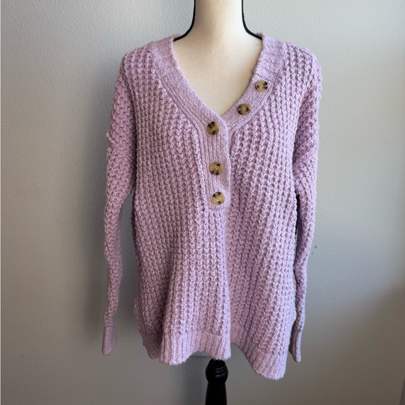 Free People whistle thermal Henley small - Picture 11 of 15